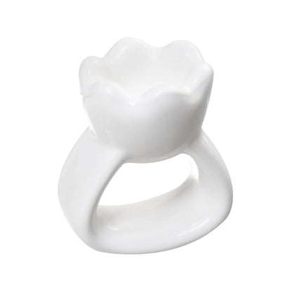 Premium Ring Gua Sha Massage Tool, Natural Ceramic, Face & Body Multi-Use Massager